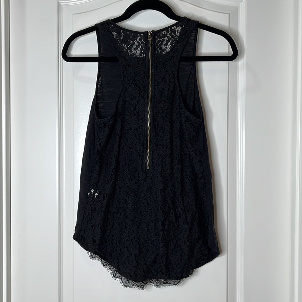 Lucky Brand Lace Back Tank - Picture 7 of 8